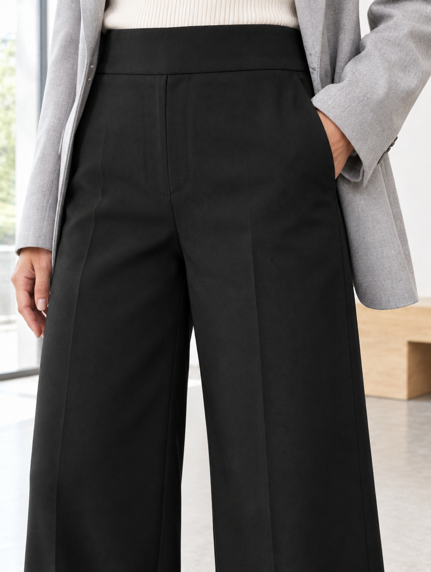 Flat waistband detail